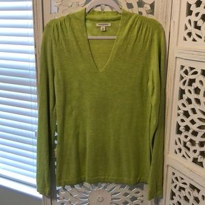 Banana Republic Chartreuse Sweater